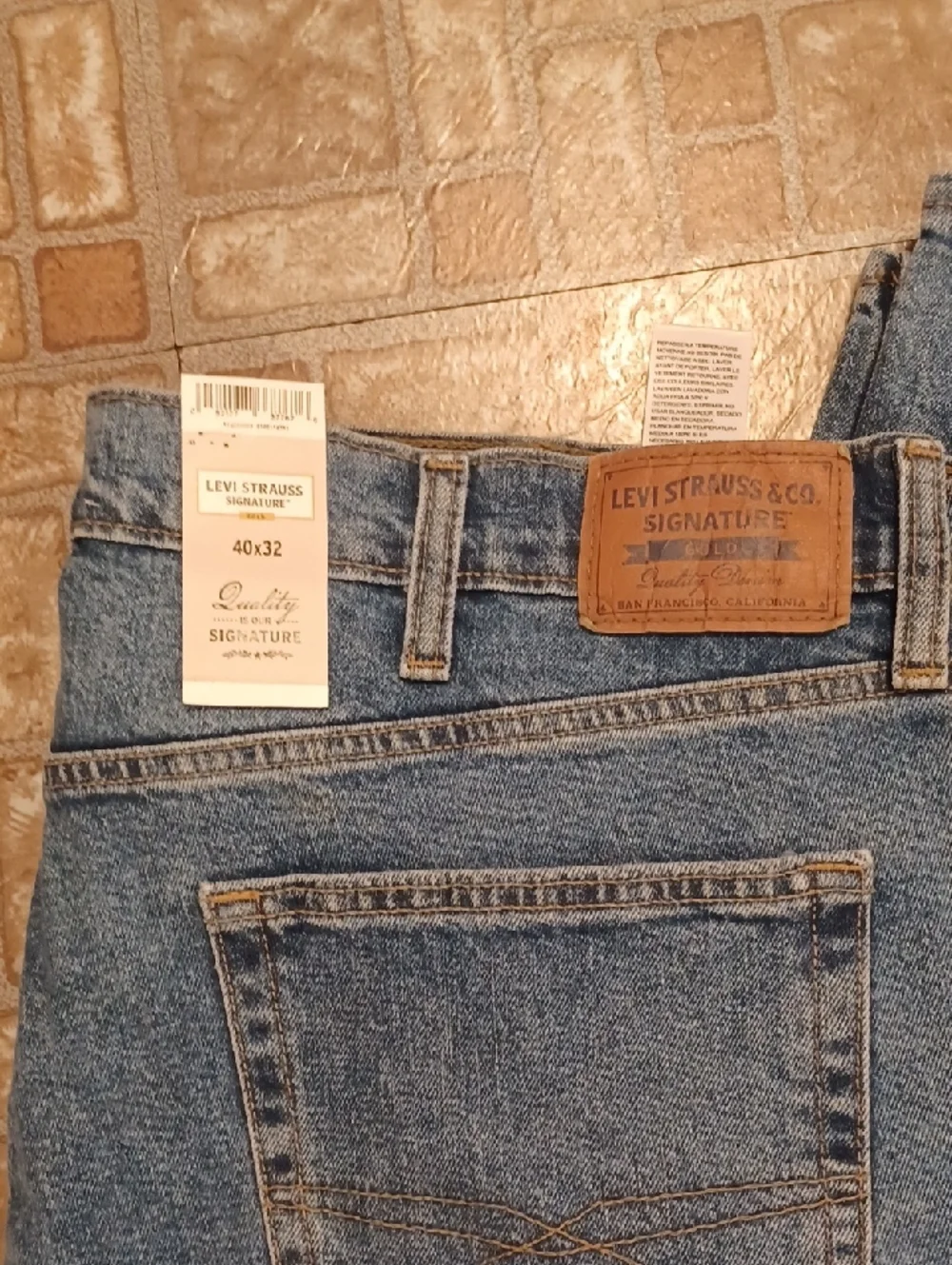 Levi's Men's Blue Straight-Leg Jeans